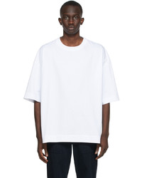 Dries Van Noten White Cotton T Shirt