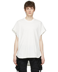 Julius White Cotton T Shirt