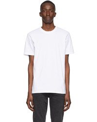 Frame White Cotton T Shirt