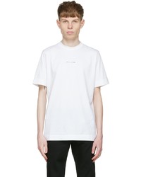 1017 Alyx 9Sm White Cotton T Shirt