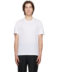 Brioni White Cotton T Shirt