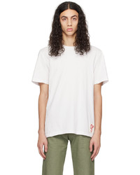 Golden Goose White Distressed T Shirt