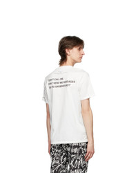 TAKAHIROMIYASHITA TheSoloist. White Dont T Shirt