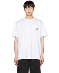 Wooyoungmi White Embroidered T Shirt