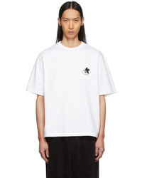 Undercover White Evangelion Pocket T Shirt