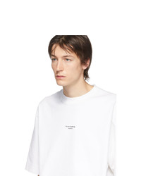 Acne Studios White Extorr T Shirt