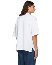 Nanamica White Football T Shirt