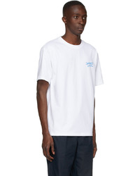 A.P.C. White Gimme Five Edition Steve T Shirt
