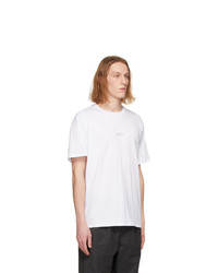 Saturdays Nyc White Gotham Chest T Shirt