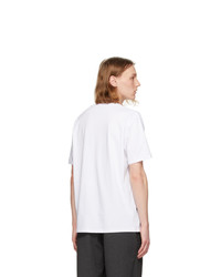 Saturdays Nyc White Gotham Chest T Shirt