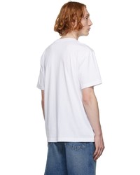 Acne Studios White High Neck T Shirt