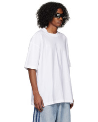 Vetements White Inside Out T Shirt