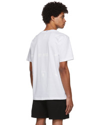 McQ White Jack Branded T Shirt