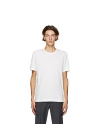 Dolce and Gabbana White Jersey Logo T Shirt