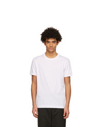Dolce and Gabbana White Jersey Script T Shirt