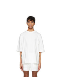 Dries Van Noten White Jersey T Shirt