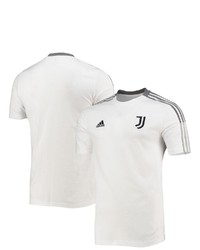 adidas White Juventus Team Training T Shirt