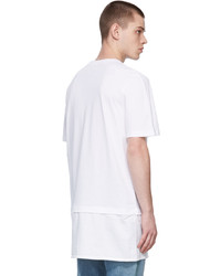 Stefan Cooke White Laminated T Shirt