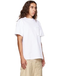 Jacquemus White Le Papier Le T Shirt Gros T Shirt