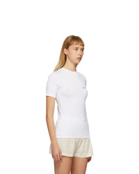 Jacquemus White Le T Shirt De Collection T Shirt