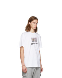 Burberry White Logo Adson T Shirt