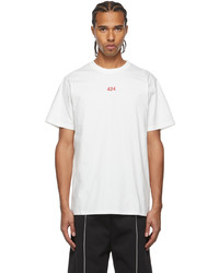424 White Logo Alias T Shirt