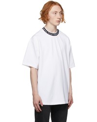 Acne Studios White Logo Binding T Shirt