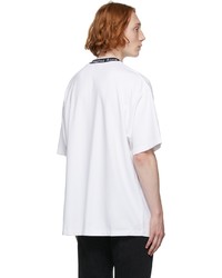 Acne Studios White Logo Binding T Shirt