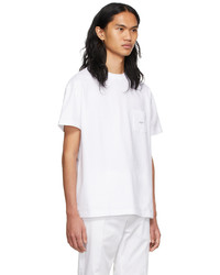 Agnona White Logo Pocket T Shirt