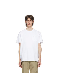 Noah NYC White Logo Pocket T Shirt