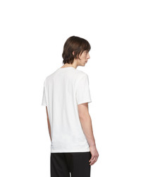 C.P. Company White Logo T Shirt