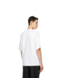 Acne Studios White Logo T Shirt