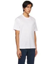 Brioni White Logo T Shirt