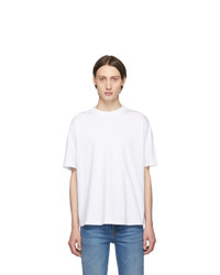 Balenciaga White Logo T Shirt
