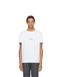 Maison Margiela White Mako Cotton T Shirt