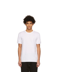 Dolce and Gabbana White Micro Logo T Shirt