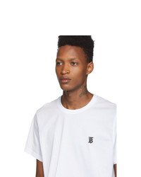 Burberry White Monogram Parker T Shirt