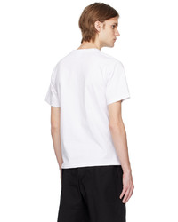 BAPE White Multi Label T Shirt