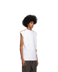 Y/Project White Multi Sleeveless T Shirt