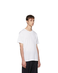 Acne Studios White Nash Face T Shirt