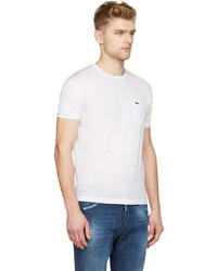 DSQUARED2 White New Chic Dan Fit T Shirt