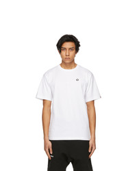 AAPE BY A BATHING APE White One Point T Shirt