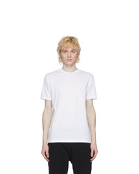Sunspel White Organic Cotton Riviera T Shirt