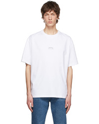 Tom Wood White Organic Cotton T Shirt