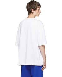 AMI Alexandre Mattiussi White Oversize T Shirt