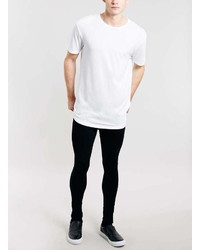 Topman White Oversized Longline T Shirt