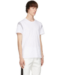 Alexander McQueen White Paneled T Shirt