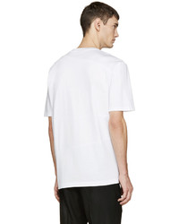 Lanvin White Panelled T Shirt