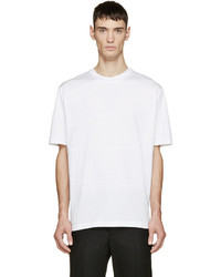 Lanvin White Panelled T Shirt