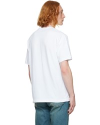 Kenzo White Paris Boke Flower Crest T Shirt